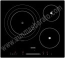 Vitroceramica de induccion Siemens EH601MD21E 3 fuegos BISELADA