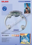 Bascula electronica de bano Fitness Palson