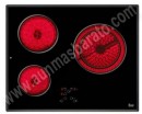 Placa vitroceramica con mandos Teka TR610 Cristal biselado