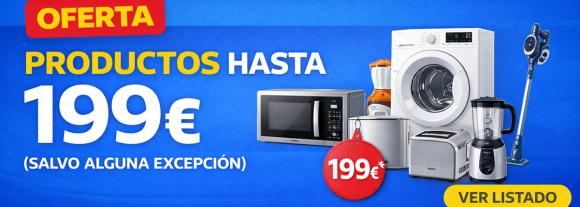 ELECTRODOMÉSTICOS A 199 EUROS