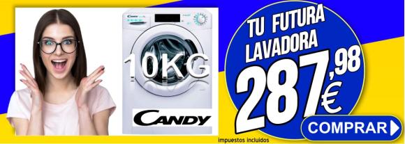 Lavadora Candy CSO14105TE1 10kg 14000 rpm