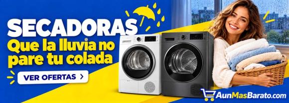 SECADORAS BOMBA DE CALORhttps://www.aunmasbarato.com/electrodomesticos/lavado/secadoras