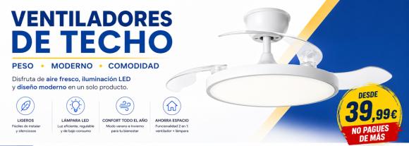 VENTILADORES DE TECHO