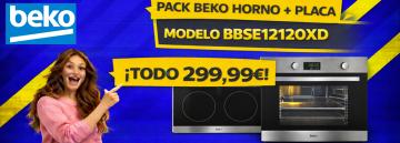 Conjunto de Encastre BBSE12120XD BEKO BLANCA