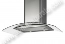 Campana Decorativa Cata GAMMA 700 Cristal e Inox 70cm