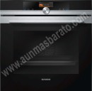 Horno Pirolitico Siemens HB676G0S1 Cristal negro e Inox A 