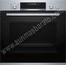 Horno Multifunción con vapor Bosch HRA5380S1 Cristal negro e Inox A