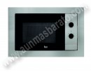 Microondas integrable Teka MB 620 BI Cristal negro e Inox