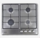 Placa de Gas ROMMER PGM4 BUT 59 cm Inox