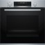 Horno Pirolítico Bosch HBG5780S0 Cristal negro e Inox A