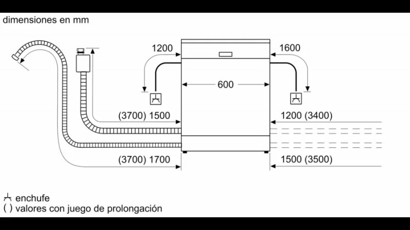 Lavavajillas Benavent LVBV60DX 5programas