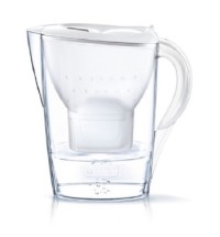 Jarra BRITA Marella Blanca   2 Filtros Maxtra  (Capacidad: 2.4 L - Filtración: 1.4 L)