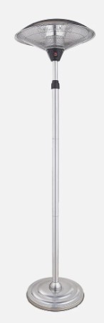 Calefactor Exterior Cuarzo ABRILA KOEL 2000w Negro Con Pie Calefactor Exterior Cuarzo ABRILA KOEL 2000w Negro Con Pie