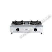 Hornillo de gas BUTANO Vitrokitchen 260IB Inox 2 Fuegos