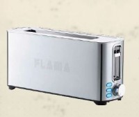Tostadora Flama 966FL 1 ranura 1050W inox