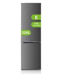 Frigorífico Combinado ASPES AC2602ENFX No Frost 201 cm Inox E