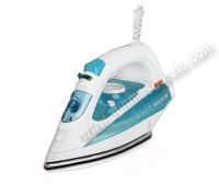 Plancha de vapor Taurus Aral 2200 Blanca y azul 2200W
