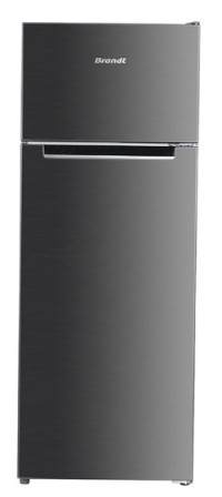 Frigorífico Dos Puertas BRANDT BFD4522SX Cíclico 142 cm 206L Inox