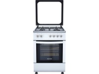 Cocina BECKEN BMS4508WHNAT (64 L - Eléctrico y Gas Natural - Blanco)
