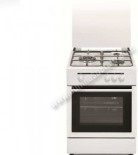 Cocina Tradicional Vitrokitchen CB5530BB 3 zonas gas Butano Blanca