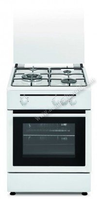 Cocina Tradicional Vitrokitchen CB5530BN 3 zonas gas Blanca