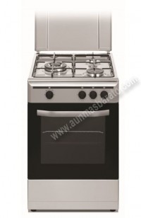 Cocina Tradicional Vitrokitchen CB5530IB 3 zonas gas Butano Inox