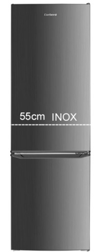 Frigorifico combi Corbero CCH1824EX Inox Estatico