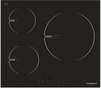 Placa Inducción CORBERÓ CCIG9322 (59 cm  3 Fuegos  Negro) 