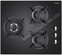 Placa de gas Butano Corbero CPCGV313NCI Cristal negro 60cm