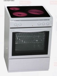 Cocina con placa vitrocerámica ROMMER CVH63