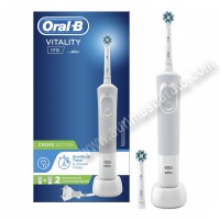 Cepillo de dientes electrico Braun OralB D170 Vitality CrossAction Blanco