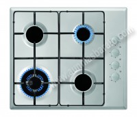 Encimera de gas Vitrokitchen EN61LIB Inox 4 zonas 60cm