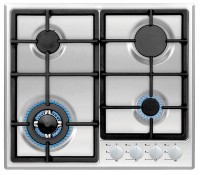 Encimera de gas Vitrokitchen EN63IB Inox 4 zonas 60cm