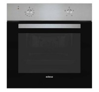 Horno estático EDESA EOE5010X (65L Limpieza EasyClean Cristal Negro Inox)