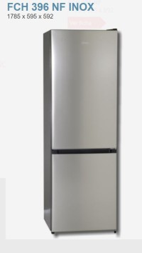 Frigorifico combi Rommer FCH396 Look Inox 178cm Clase F