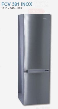 Frigorifico combi Rommer FCV 381 171cm Inox Clase F