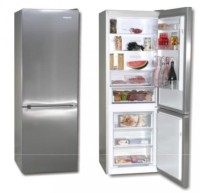 Frigorifico combi Rommer FCV411MF NoFrost Inox 186cm 