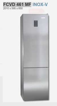 Frigorifico combi Rommer FCVD461MF Inox 201cm NO FROST