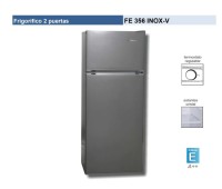 Frigorifico 2 puertas Rommer FE356 INOX 175cm Clase E