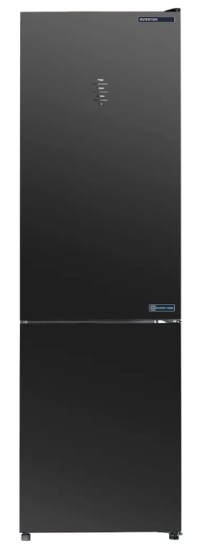 Frigorífico Combinado INFINITON FGC228BG No Frost 200cm 351L Cristal Negro