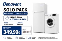 Frigorifico 2 puertas benavent y Lavadora LBW61200D