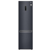 Frigorífico Combi LG GBB72MCUGN No Frost, 203 cm, Wi fi, Acero Negro