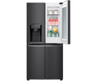 Frigorífico Americano LG GMX844MCBF (No Frost - 179 cm - 508L - Acero Negro)