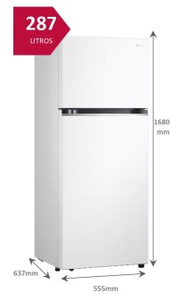 Frigorífico LG  2 Puertas GTBV20SWZJD No Fros 168cm clase E