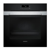 Horno Pirolítico Siemens HB372AES3 Cristal Negro e Inox