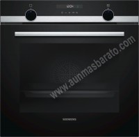 Horno multifunción Siemens HB537A0S0 Cristal negro e Inox