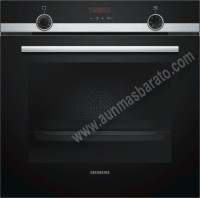 Horno multifunción Pirolítico Siemens HB574AER0 Cristal negro e Inox