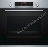 Horno Multifunción Bosch HBA5360S0 Cristal negro e inox A