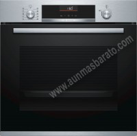 Horno Multifunción Bosch HBB536BS0 Cristal negro e inox A