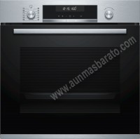 Horno Pirolítico Bosch HBG5780S0 Cristal negro e Inox A